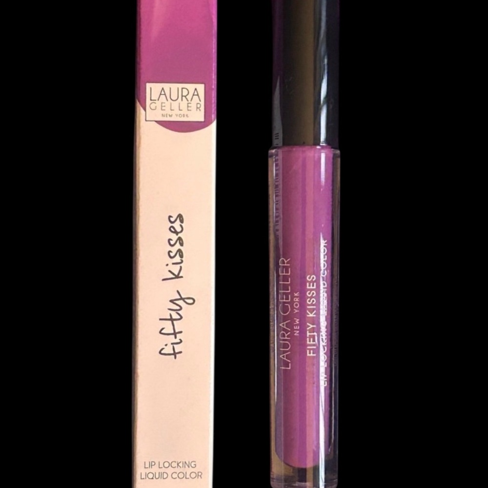 Laura Geller Fifty Kisses Lip Locking Liquid Color ORCHID LOVE NIB